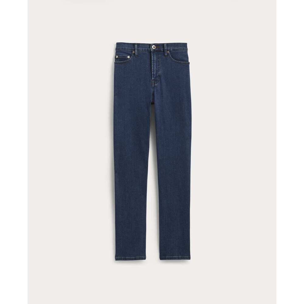 NWT Everlane Women's High-Key Stovepipe Jean in Dark Indigo - Picture 5 of 12